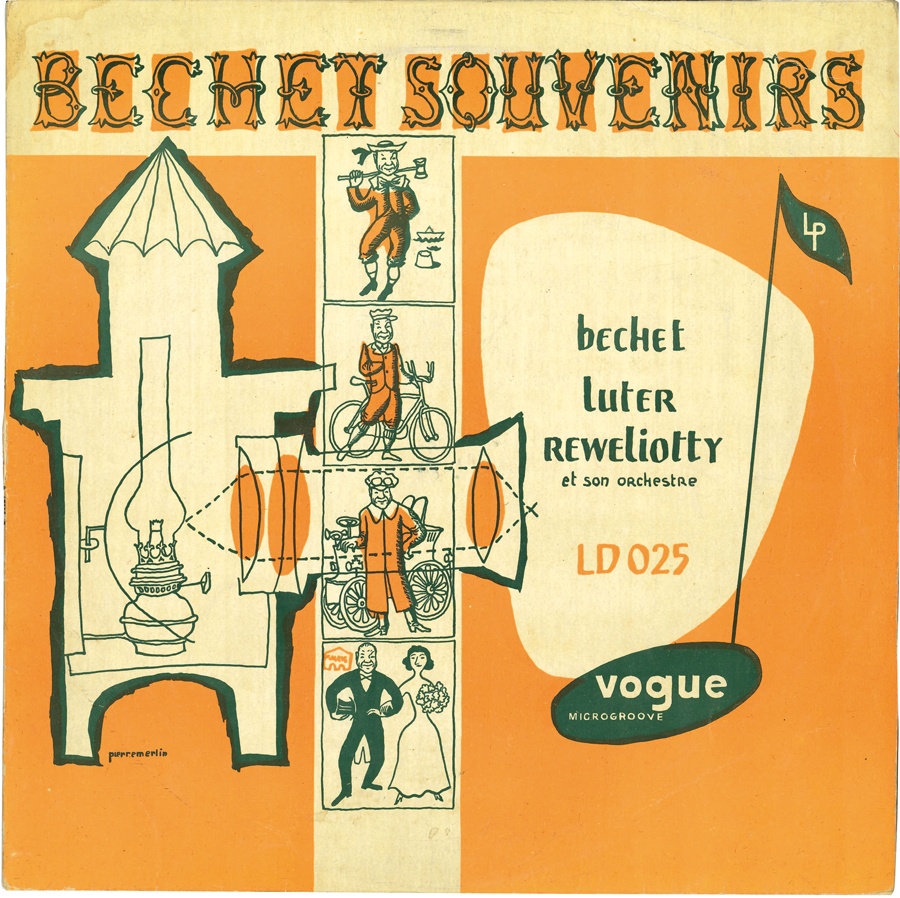 Album Jazz - Label Vogue - Bechet, Luter, Reweliotty et son orchestre